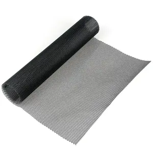 Universal Black Aluminum Mesh Grille Cover-40"x13"Car Bumper Hood Vent Grill Net，Universal Bumper Grills Meshs for Front Bumper & Car Hood Vent Grille Inserts
