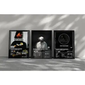 Party.Next.Door Music Album Posters Bundle - 3 Pack Set -  Wall Art - R&B Poster - Music Design