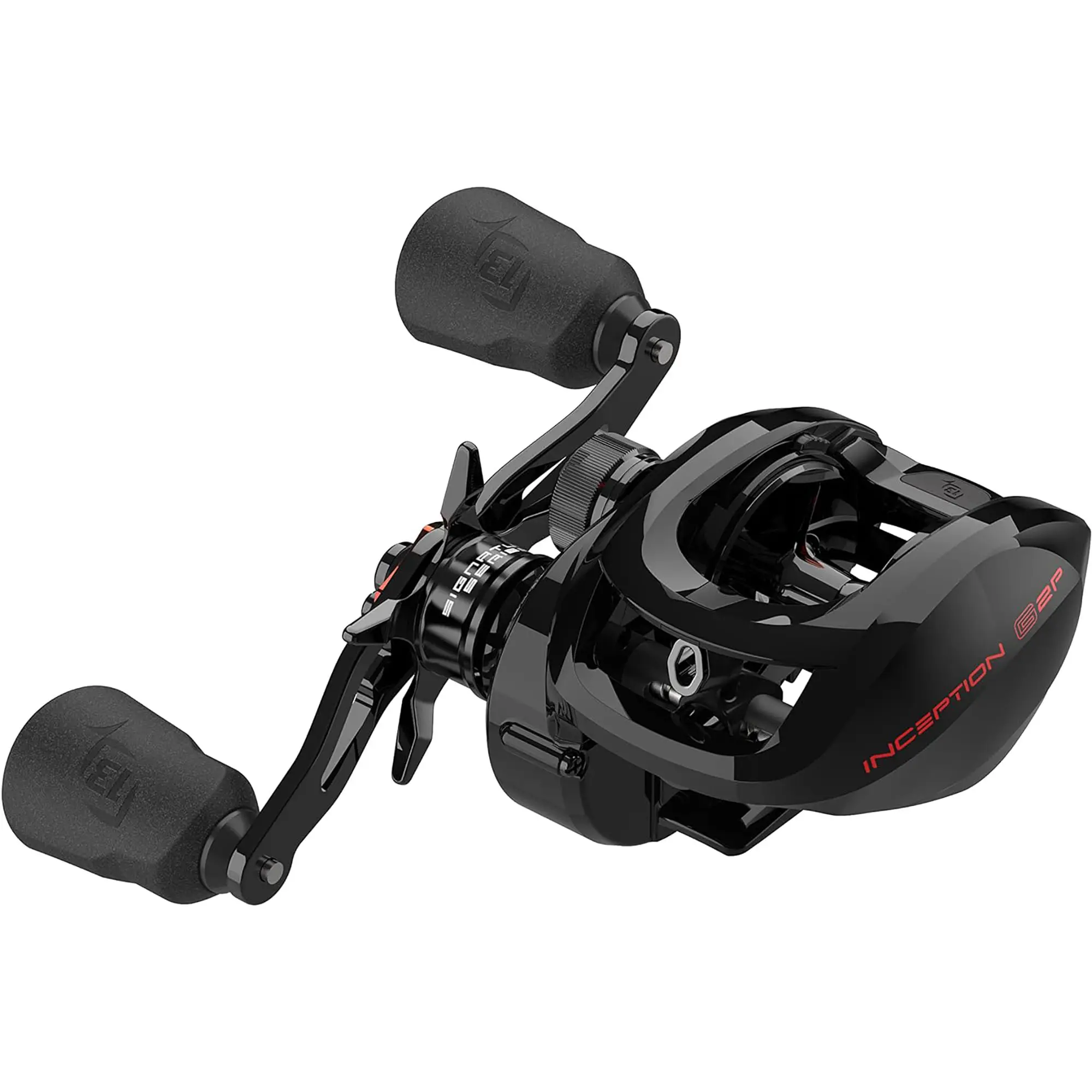 13 FISHING Inception G2 Baitcast Fishing Reel - Durable, Competition-Level Design with Pro-Spec Handles and Gear Capacities, Comprehensive Reel, Gear Ratios, Reels
