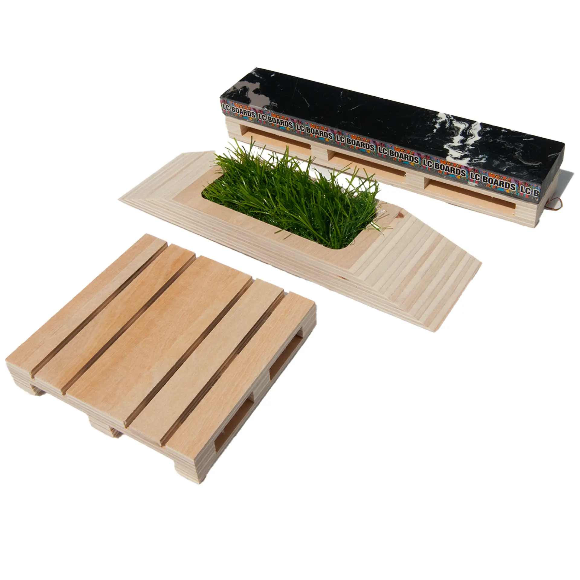 LC BOARDS FINGERBOARD STREET SPOT COMBO KIT
