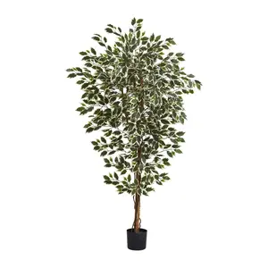 6' Hawaiian Ficus Tree by Nearly Natural