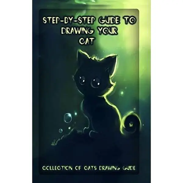 USED Book - Step-By-Step Guide to Drawing Your Cat: Collection of Cats Drawing Guide by Publication, Gala (Paperback) - english