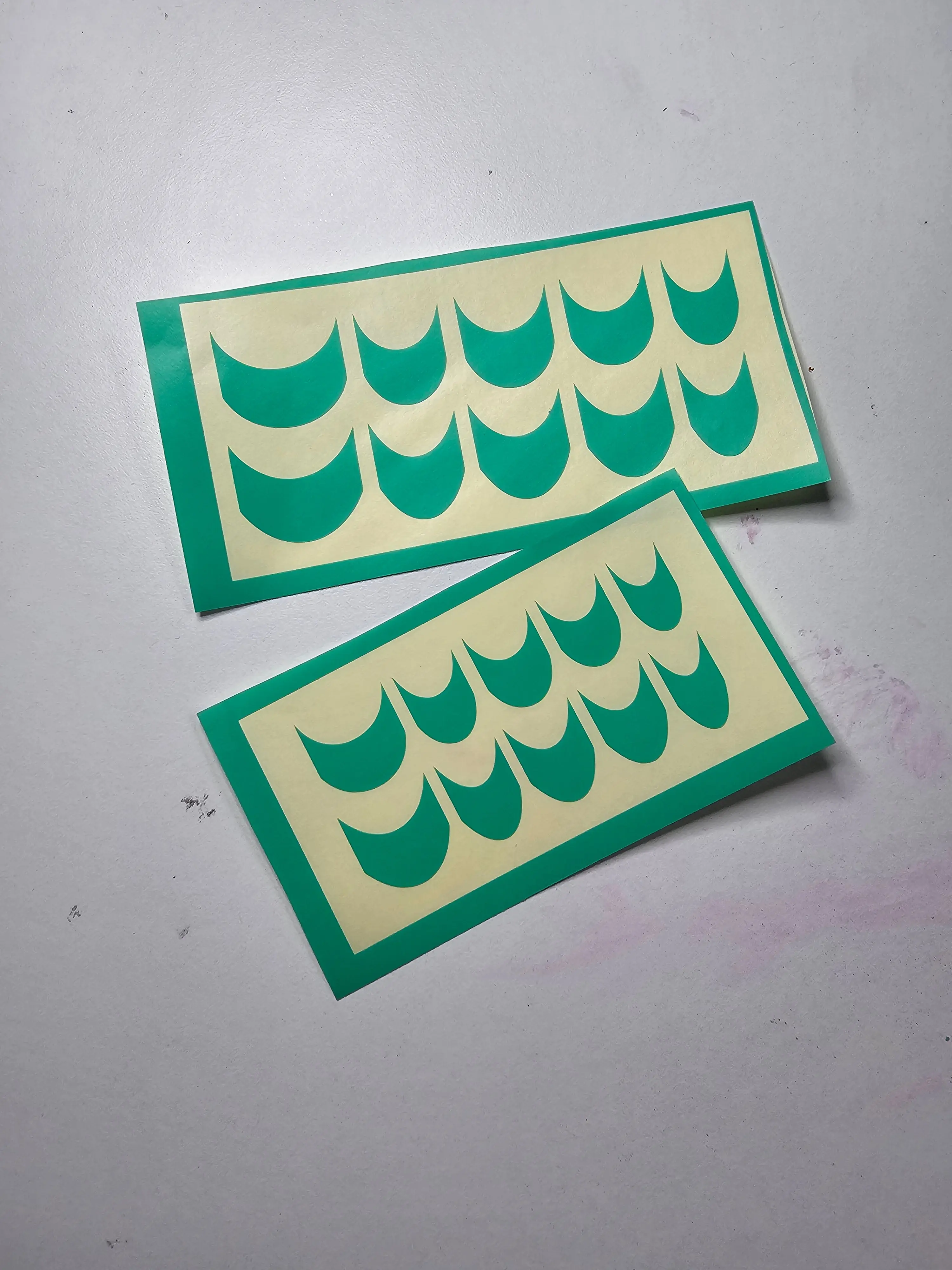 French nail airbrush stencils pack French nail airbrush stencils pack