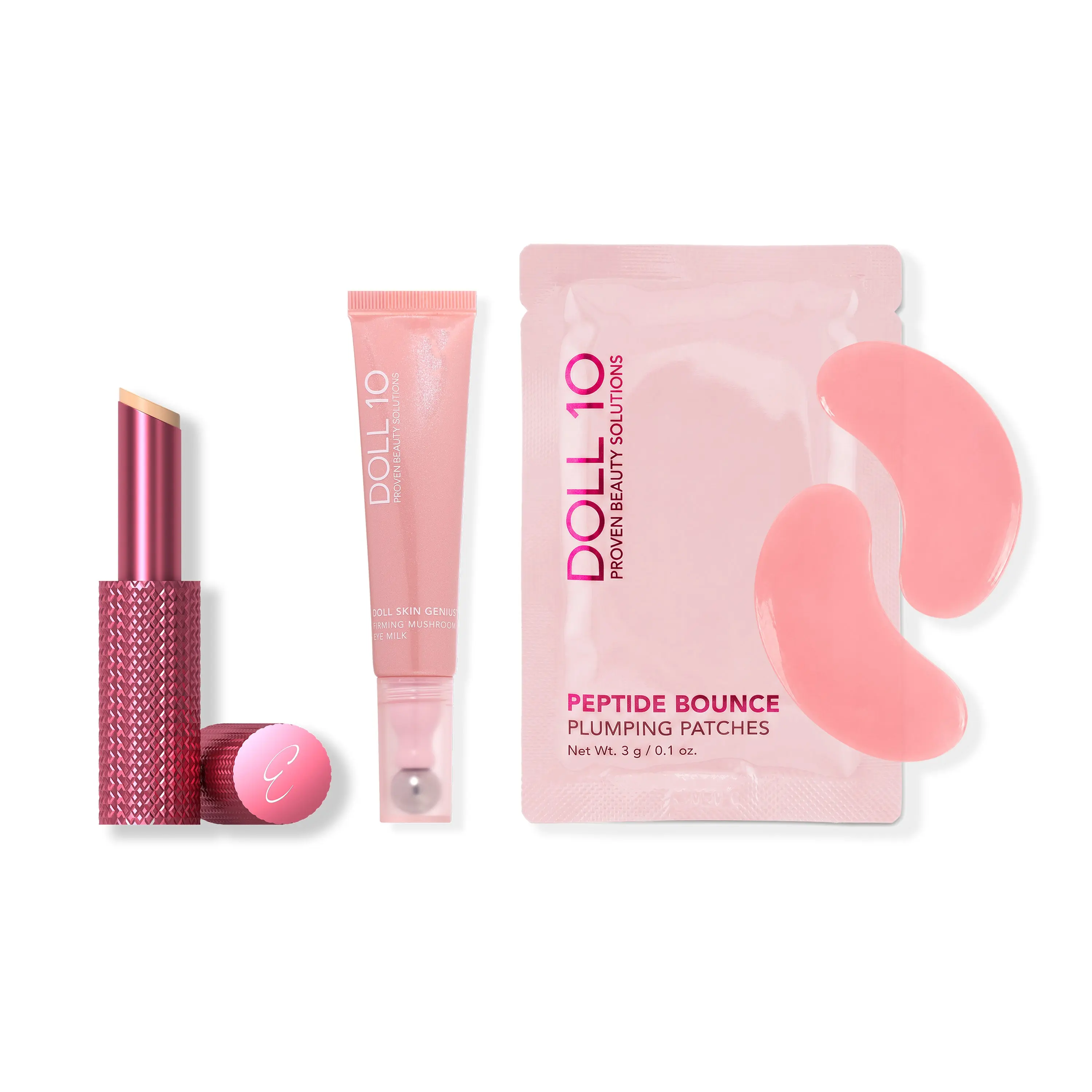 Let's Glow Depuffing Eye Trio