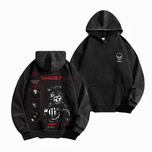 Superstyle hoodie Simon "Ghost" Riley Skull Mask Warrior COD: Modern Warfare II Edition Long Sleeve Cotton Unisex Vintage Gym fit man retro fashion