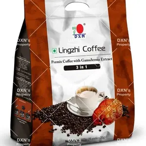 DXN Lingzhi 3 in 1 Coffee 25 Sachets with Ganoderma Extract Reishi Ganoderma coffee