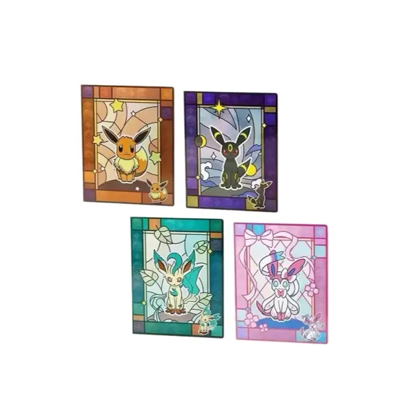 Pokemon Chinese Exclusive Gem Pack Vol 2 Binders  (Eevees Umbreon Sylveon Leafeon ), PTCG, Ultimate Collector's Gift