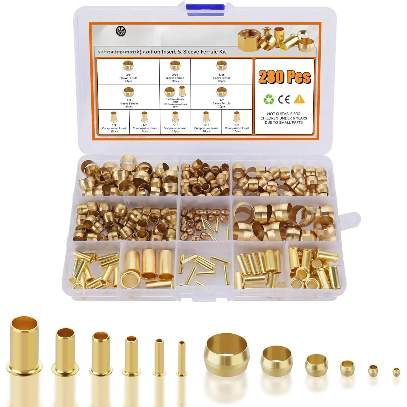 280pcs Kit