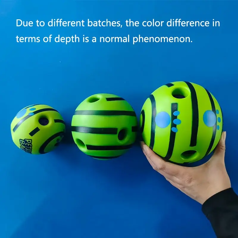 Pet Sound Toy Ball, Silicone Dog Treats Dispenser Ball, Interactive Dog Training Ball, Interactive Pet Chew Toys, Fun Indoor and Outdoor Dog Toy, Durable Chew # GLOBAL PICKS