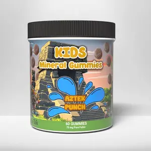 Earth-tek Kids Mineral Gummies 75 mg - Natural Health Supplement for Kids - Vitamin, Healthcare Dietary Fitness