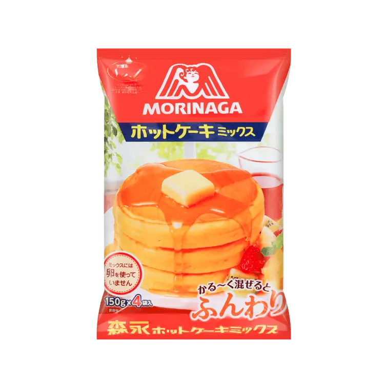 Morinaga Wheat Flour Pancake Powder Mix - 600g, Light & Fluffy, Easy-to-Make, Easy-to-Use Baking Mix for Home Baking