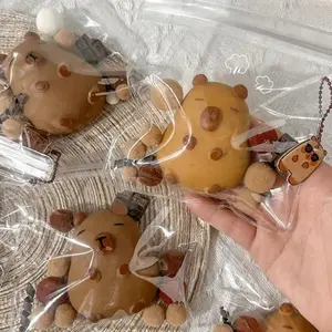 Funny TPR Capybara Squeeze Toys Slow Rebound Soft Capybara Pinching Toy Pinching Gift Relief Relax Toys