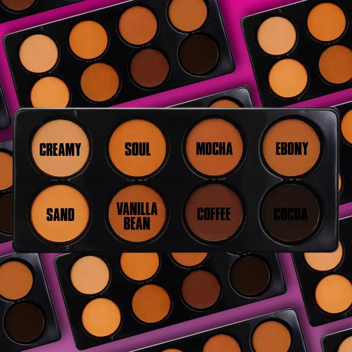 Diverse Complextion Powder Palette
