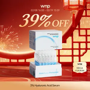 [WNP Official] Hyaluronic Acid Serum | 3% 4D Hyaluronic Acid | Deep nourishment | Hydration and long-lasting moisture | Smooths fine lines | Glass-skin glow | Great for all skin types