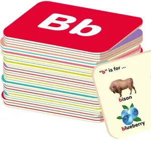 QUOKKA Early Learning Flash Cards - 120 Toddler-Friendly, Colorful Flashcards for Ages 2-6 | Flashcards Learning Alphabet, Vocabulary, ABCs, Numbers, Colors