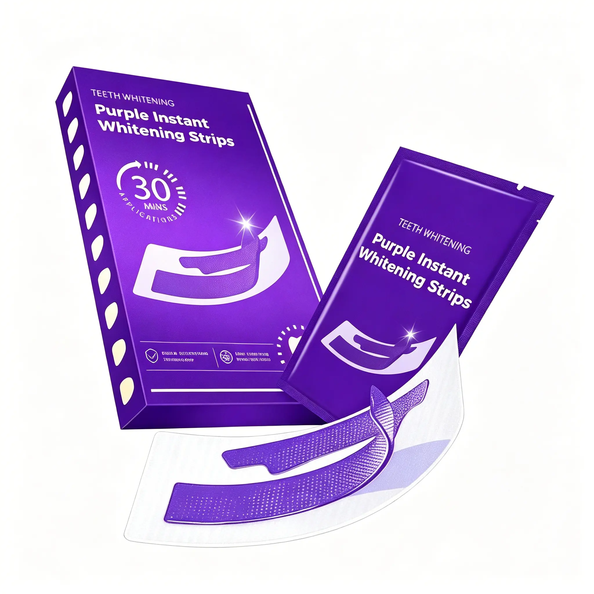 14 Teeth Whitening Strips, Whitening Sessions Removes Stains, Enhances Natural Shine - Non Sensitive Teeth Whitening - Daily Oral Care, whitening strips teeth, teeth white strips