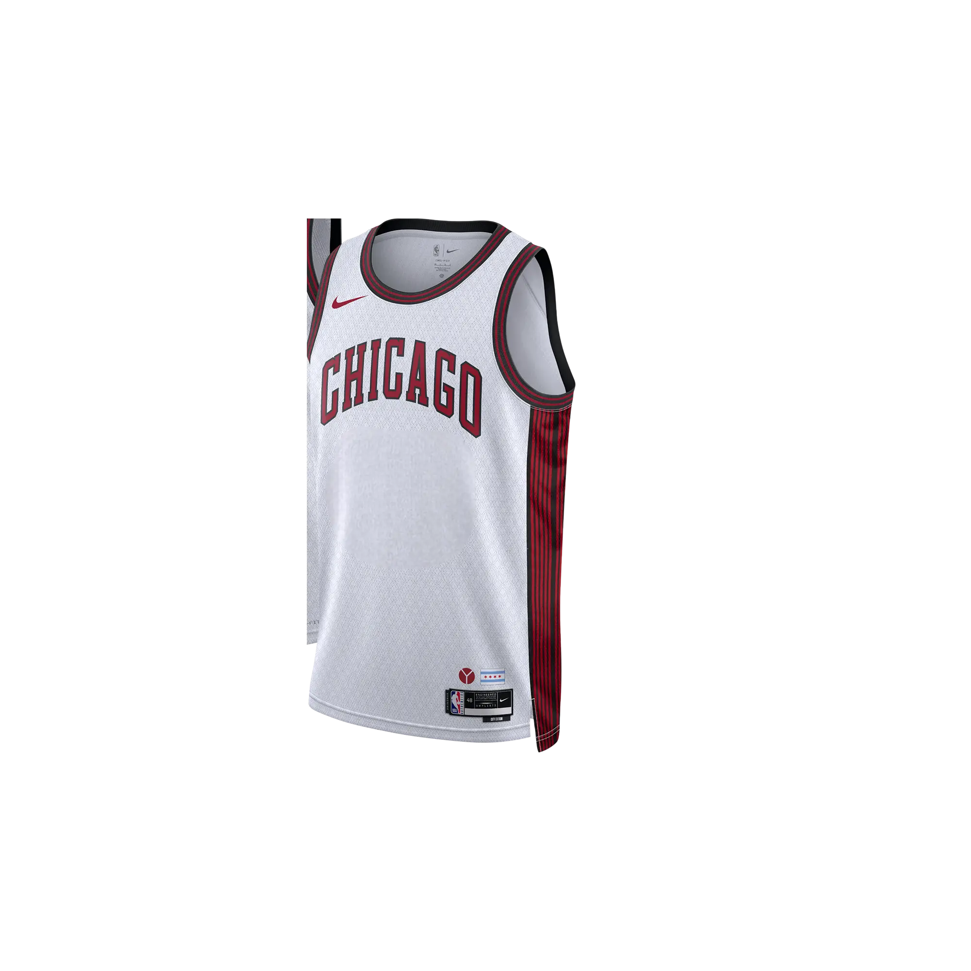 NBA Chicago Bulls City Swingman Jersey 2022-23 "White / Red" DO9622 100