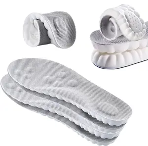 4D Technology Cloud Insole - cloudsole insoles for men- Anti-Fatigue, Shock Absorption, Foot Pain Relief.U-Shape Memory Foam Insoles,One size fits most, adjustable by cutting along the curling line.