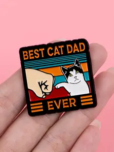 Adorable Animal Series Enamel Brooches, Shark Snake Zinc Alloy Badges, Fashion Accessories for Backpacks & Clothing, All Seasons