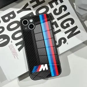 Sport Car BMW Phone Case For iPhone 17 16 Promax 15 Pro 14 Plus 13 Pro 12 mini 11 Samsung Galaxy S25 Plus S24 Ultra S23 Glass phone case