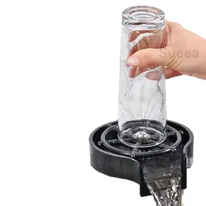 Glass Rinser Automatic Cup Washer - Powerful High-Pressure Jets For Clean & Tidy Cups