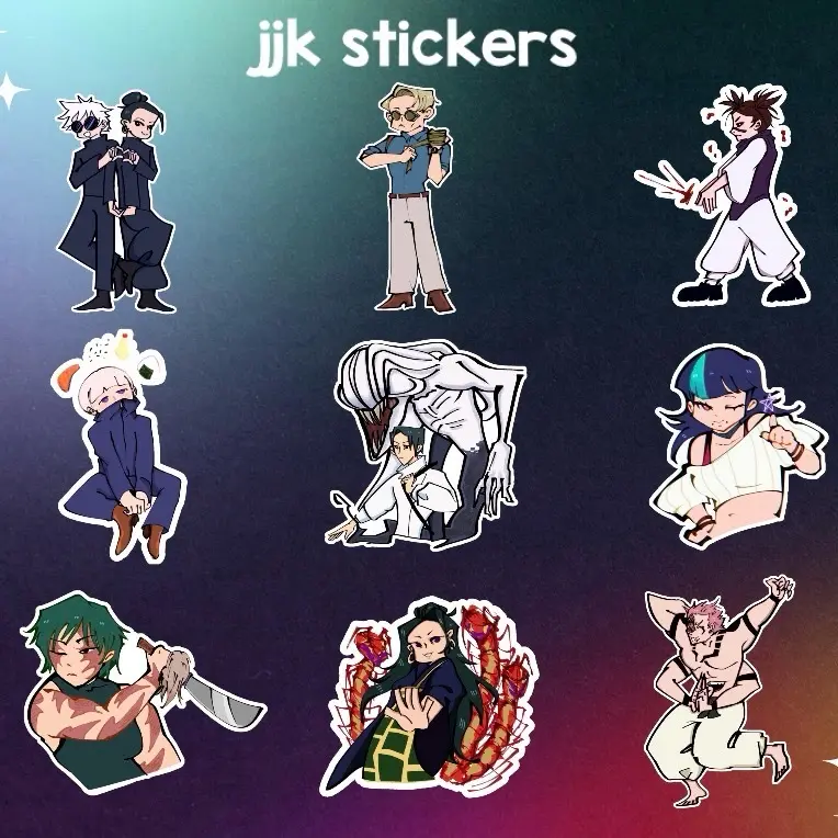 jjk stickers