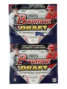 PYD - 2025 Bowman Draft Super Jumbo Hobby Box - 600 cards - 5 autos - Redemption cards are also possible