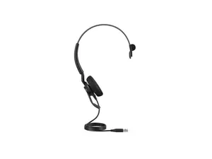 Jabra ENGAGE 40 Headset Microphone - Mono - USB Type A - Wired - 50 Hz - 20 kHz - Over-the-head - Monaural - Supra-aural - 5.25 ft Cable - MEMS Technology