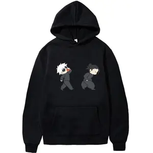 [LYBH] Jujutsu Kaisen Anime Hoodies Cartoon Satoru Gojo Cute Print Men Women Pullovers Autumn Winter Casual Sweatshirts