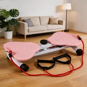 Waist Twister Machine – Silent & Non-Slip Ab Board for Core Strength & Tighten Waist – Home Gym Aerobic Exercise Equipment for Women, Supports 330 lbs outdoorfun