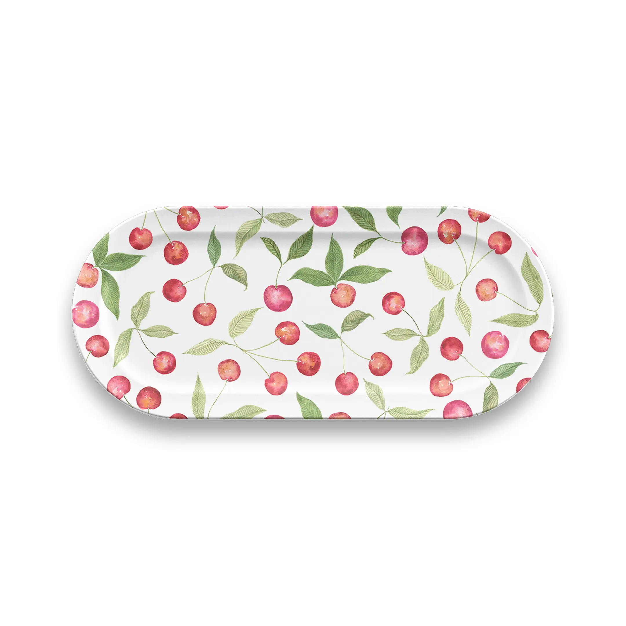 Berries & Cherries Melamine Serving Platter
