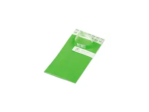 Advantus 75443 Crowd Management Wristbands, Sequentially Numbered, Green, 100/Pack