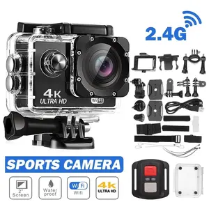 Action Camera Ultra HD 4K/30fps WiFi 2.0-inch 170D Underwater Waterproof Helmet Video Recording Cameras Sport Cam  waterproof sport camera