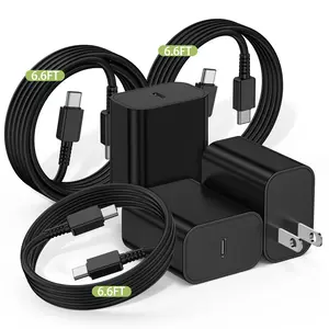 45W Super Fast Charger Type C, USB C Android Phone Charger Fast Charging Cord with 6ft Cable Compatible with Samsung Galaxy S25 Ultra/S25/S24/S23 Ultra/S22 Ultra/S20 Ultra/Note 10 Plus/Galaxy Tab S8