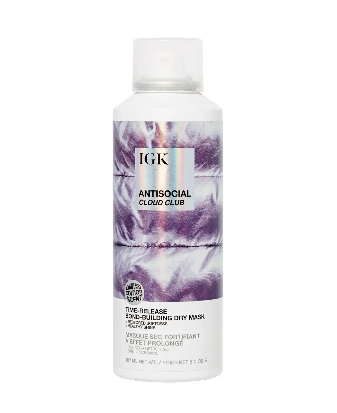 Antisocial Cloud Club - Limited Edition Scent - Bond-Building Dry Mask - Vegan Silk Formula for Deep Hydration & Shine - Leave-In Treatment