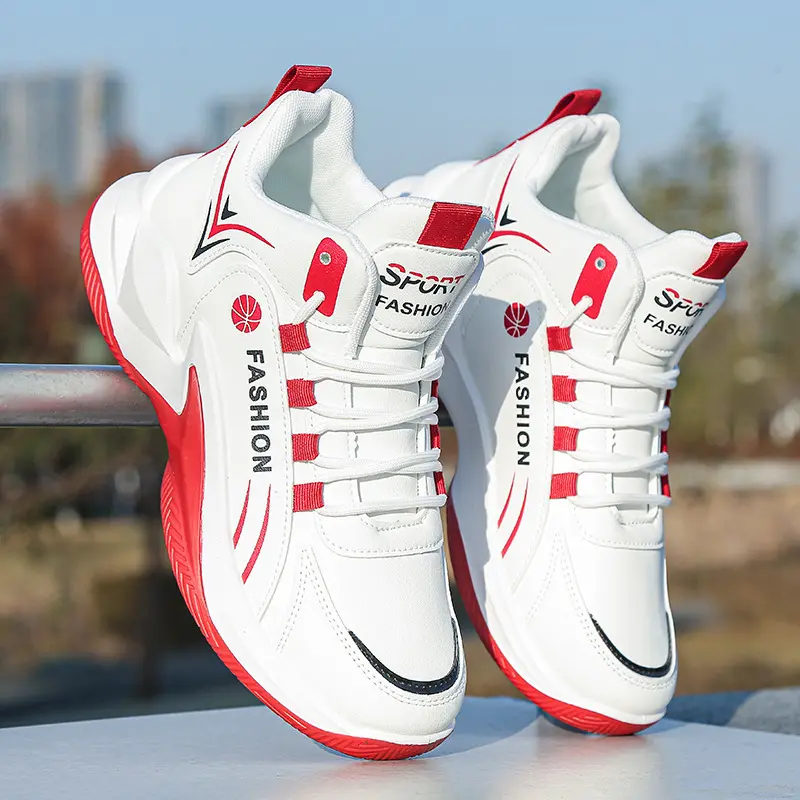 F 21 white red leather surface