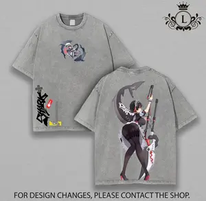 Ellen Joe ZZZ Zenless Zone Zero Washed Tee, Soft Cotton Unisex Wear, Indie FPS Game Shirt, Streetwear game merch gift