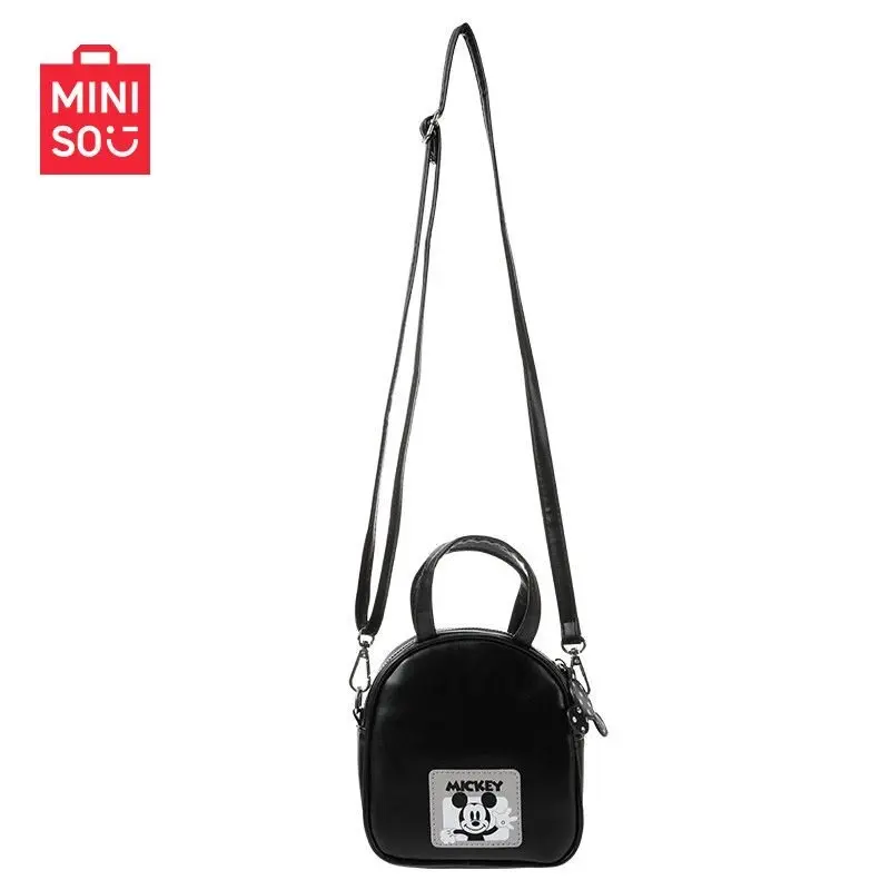 Women's Disney Mickey Mouse Colorful Summer Collection Crossbody Bag - Trendy Daily Essential for Students, Versatile Fashionable Patterned Luggage Accessory