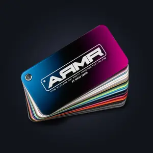 0001 ARMR Full Color PPF Swatch Sample Book