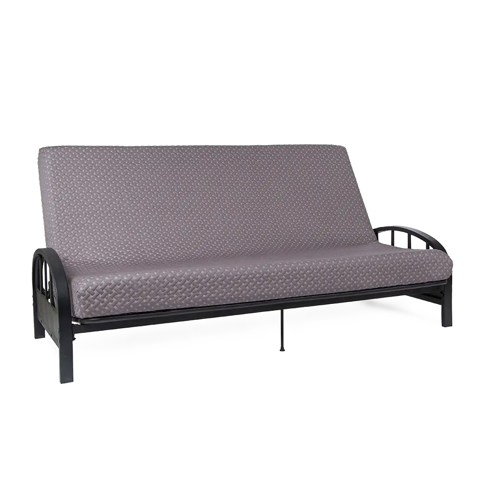 Full Size Contoured Memory Foam Futon Mattress, 71x52x6" Rectangular Foam Couch Mattress for Indoor Furniture Sofas