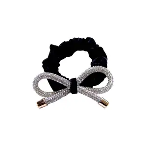 Jessica Bara Manny Crystal Bow Scrunchie
