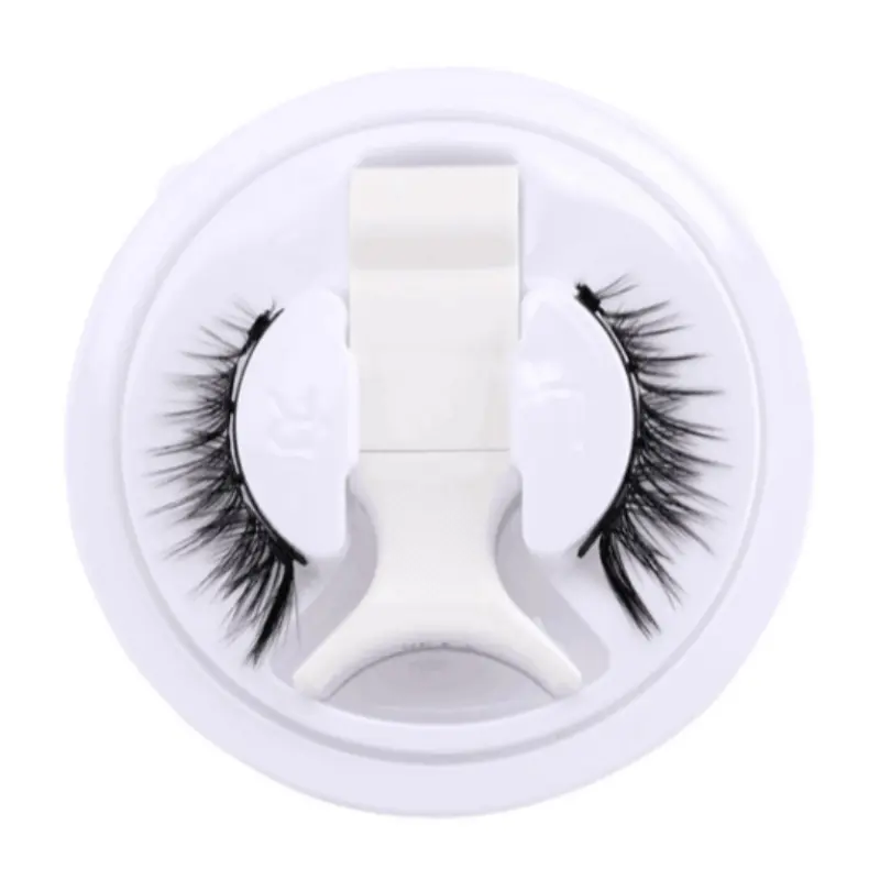 Magnetic False Eyelashes Fluffy Volume Waterproof Lightweight Natural Dense Reusable Universal Lashes, Soft Magnetic Eyelashes, Easy Wear with Clips and Magnetic Stand, Suitable for Daily & Special Occasions Makeup