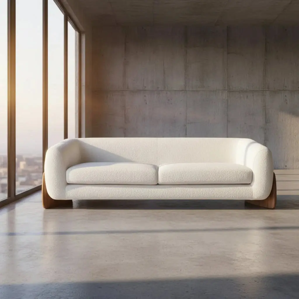 ALPINE Sherpa Boucle Sofa