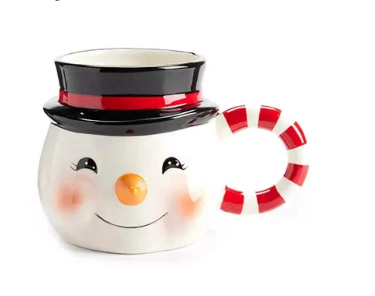 Snowman Figural Mug, 18oz