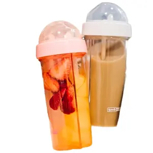 Two Drinks One Cup Creative Dual Cup