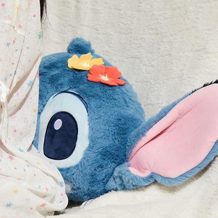 Disney Stitch Weirdly Wonderful Plush PillowCute Soft Cartoon Cushion, Cozy Decorative Pillow for Home & Gifts