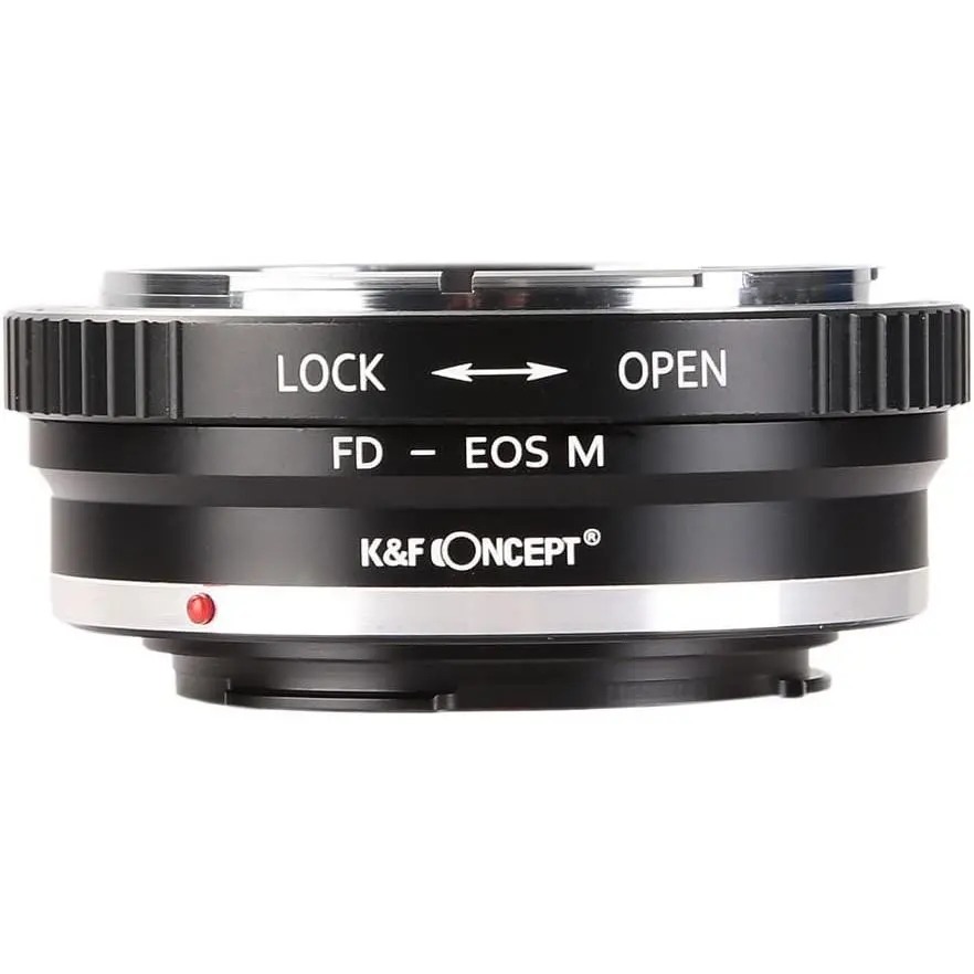 K&F Concept FD to EOS M Adapter, Lens Mount Adapter for FD Mount Lens and EOS M Mount Camera