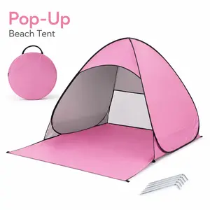 Pop-up Beach Tent | Portable Awnings, UPF 50+ UV Protection Family Camping Tent Outdoor camping, beach, fishing, picnic, Home & Daily Essentials Summer Travel Tent Tent Foldable tents for camping camping accessories
