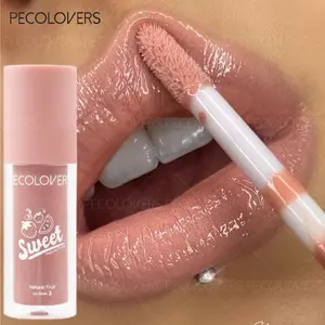 1PC Moisturizing Liquid Lipstick Jelly Lasting Cherry Red Pink Lip Gloss Sexy Non Sticky Cup Lip Tint Lips Makeup