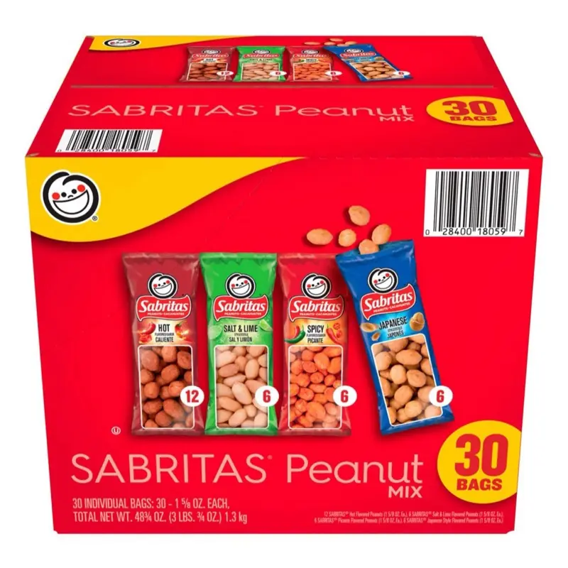 Variety Pack Peanuts, 30 PK Variety Pack Peanuts, 30 PK
